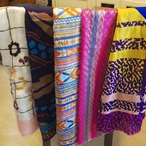 FIVE Scarves Bundle